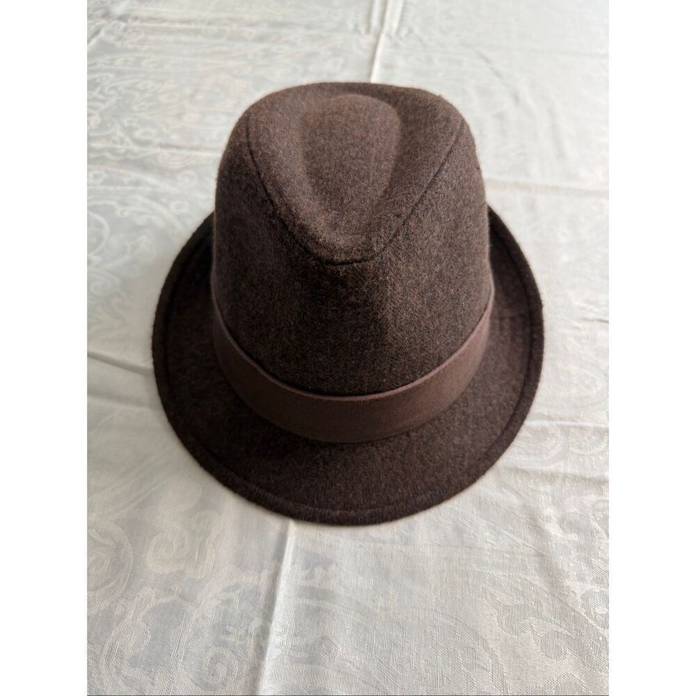 Stetson Brown All American Wool Fedora Men’s Hat Size Small/Medium